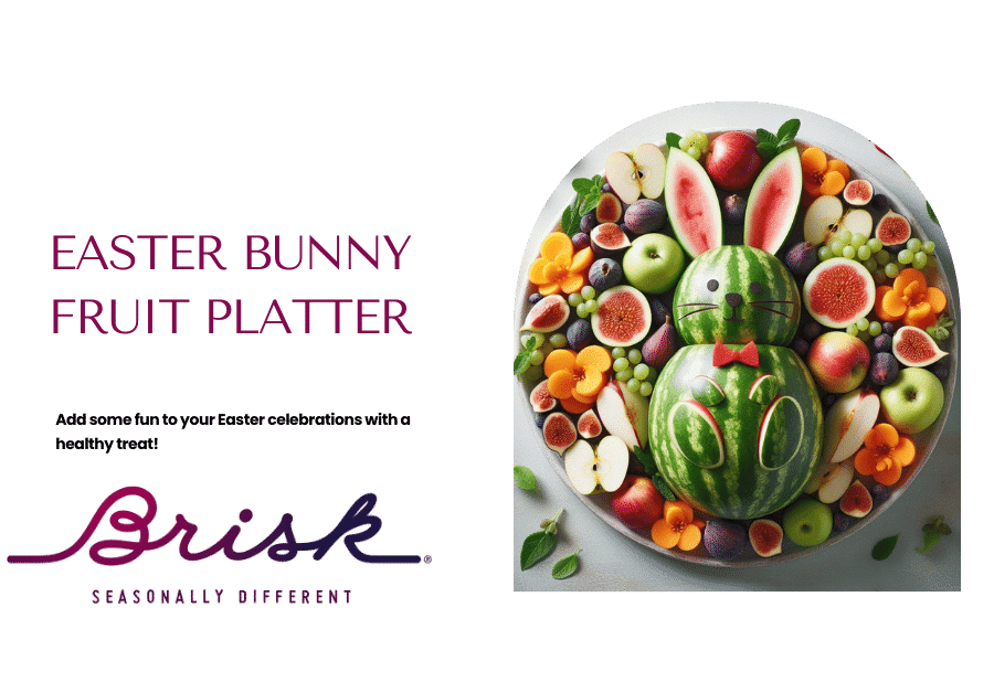 Easter Bunny Fruit Platter